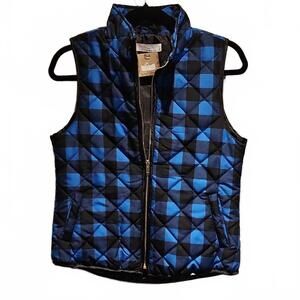 Boutique quilted Puffer Vest size S. NWT
